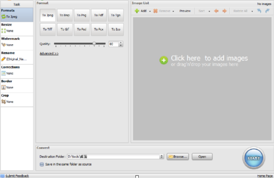 AnyPic Image Converter批量转换png图片的操作技巧