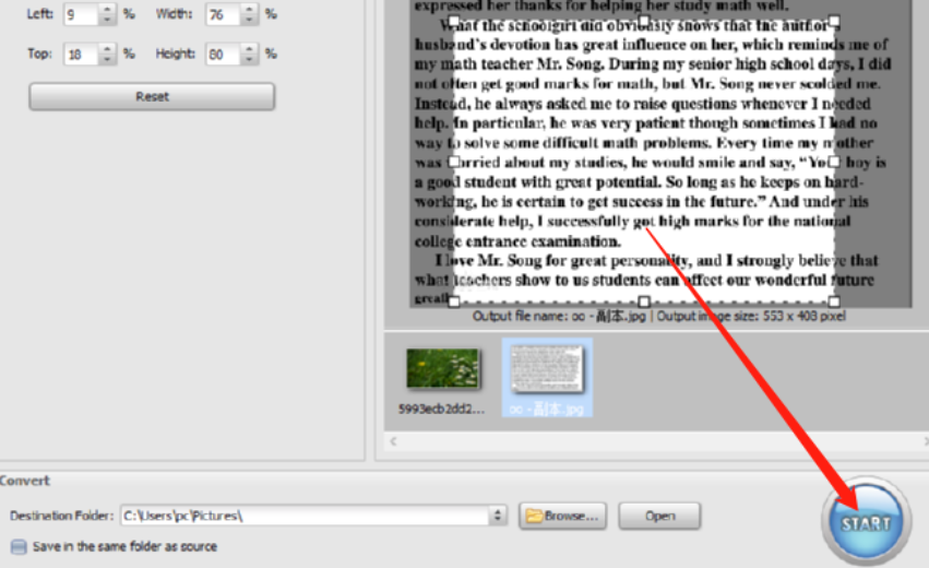 AnyPic Image Converter批量裁剪图片的详细操作方法
