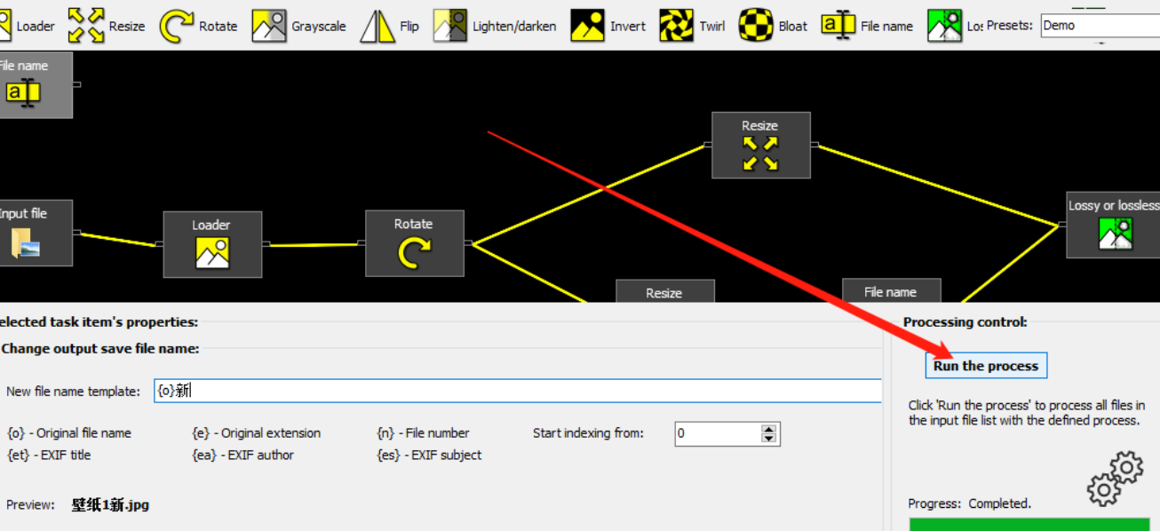 Batch Sledge Photo Processor批量重命名图片的使用技巧