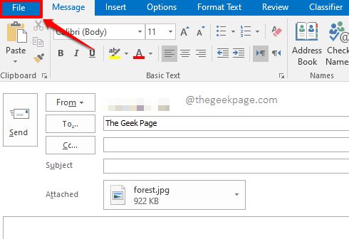 在 MS Outlook 中如何压缩附加图像的大小？