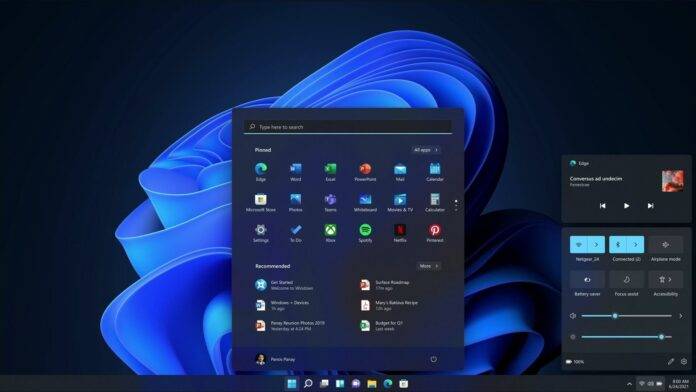 微软为不支持的Windows 11 PC测试桌面水印。