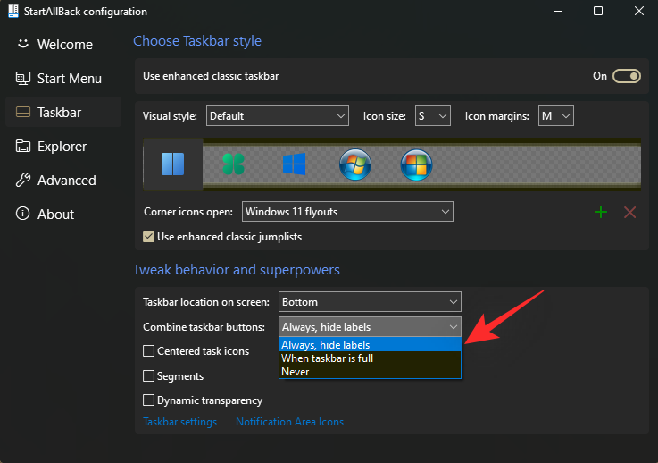 如何取消 Windows 11 任务栏上的图标组合:使用注册表破解和其他两种方法