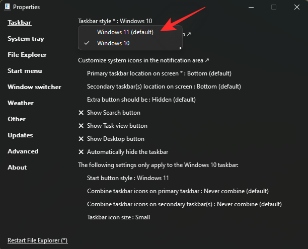 如何取消 Windows 11 任务栏上的图标组合:使用注册表破解和其他两种方法