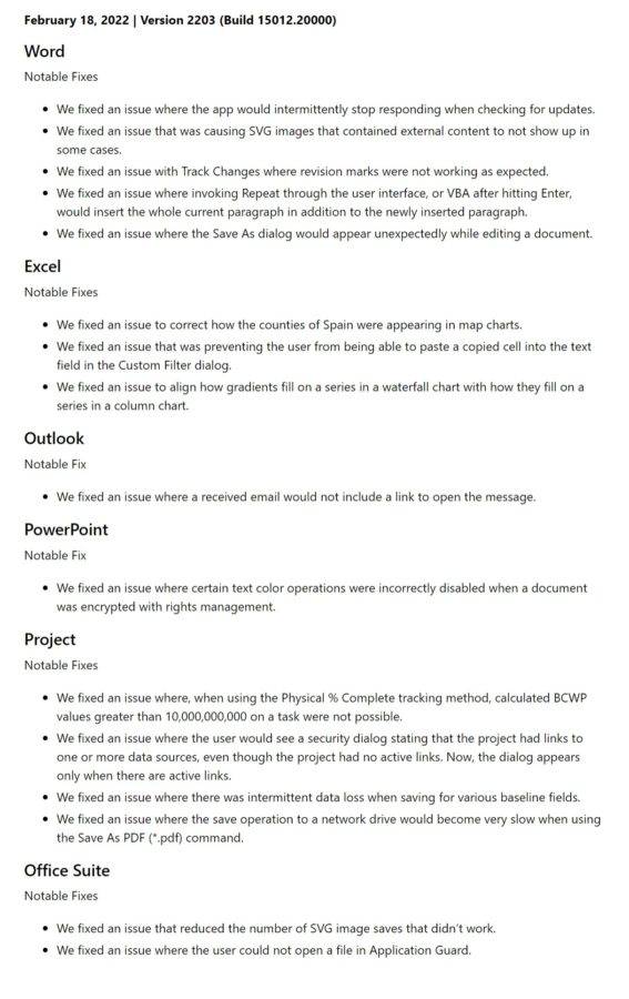 微软推出Office Insider Preview Build 15012.20000，这里有哪些新功能？