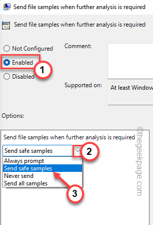 修复：Windows 安全中的自动样本提交被关闭的问题