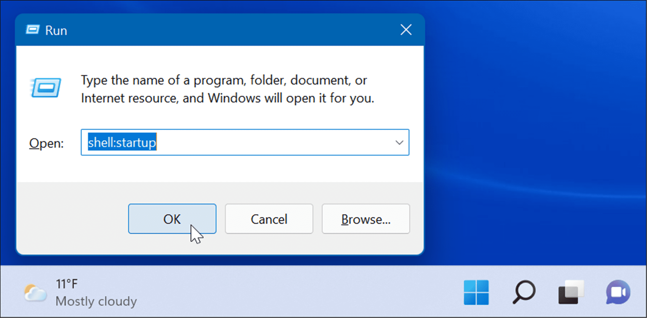 如何在 Windows 11 上启动期间启动应用程序