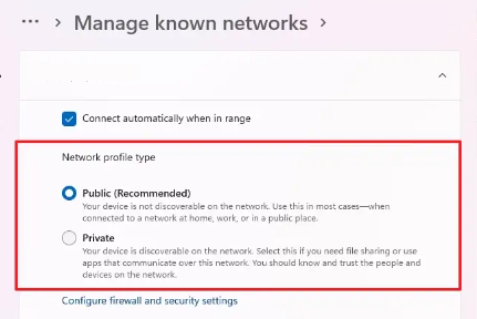如何修复 Windows 11 中缺少网络配置文件类型的问题:5 种解决方法