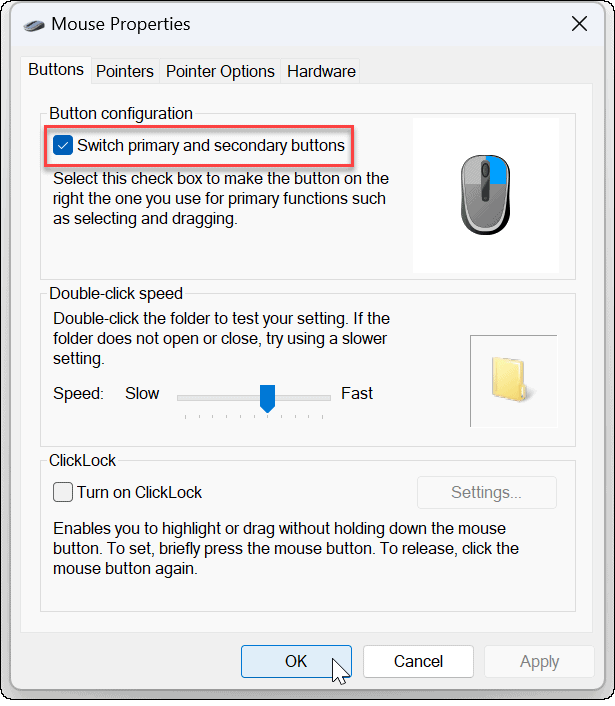 如何在 Windows 11 和 10 中启用左手模式？