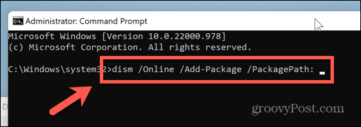 如何在 Windows 11 上安装 CAB 文件?