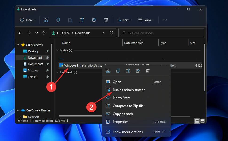 修复：Windows 11 的安装助手不工作