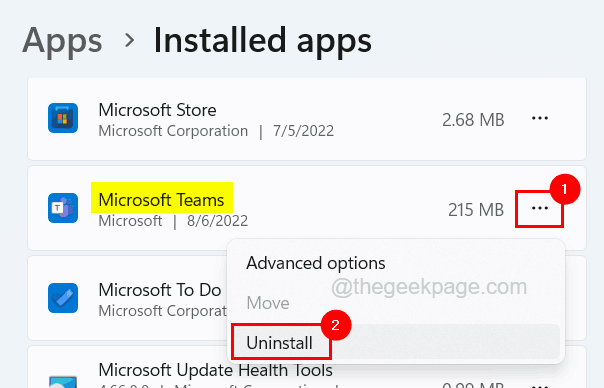 MSTeams.exe – Windows 11 中的错误图像错误状态代码 0xc0000020 [修复]