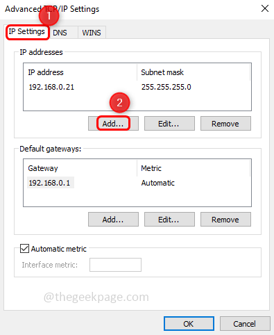 如何在 Windows 10 / 11 上为单个 LAN 网卡分配多个 IP 地址？