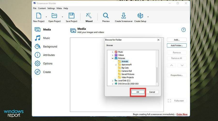 如何在 Windows 上创建自定义的屏幕保护程序文件(.scr)？