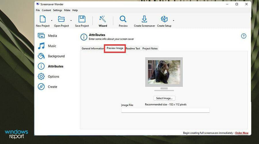 如何在 Windows 上创建自定义的屏幕保护程序文件(.scr)？