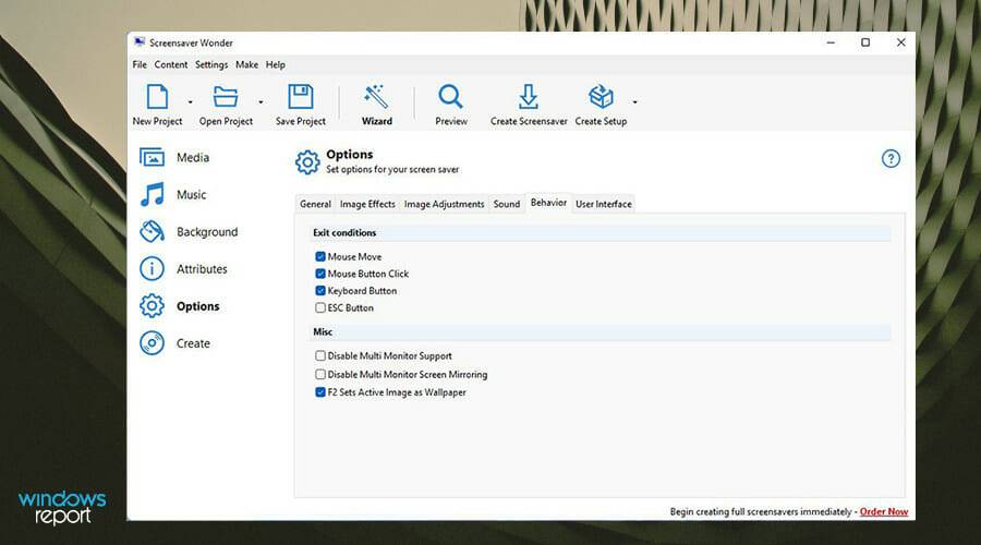 如何在 Windows 上创建自定义的屏幕保护程序文件(.scr)？