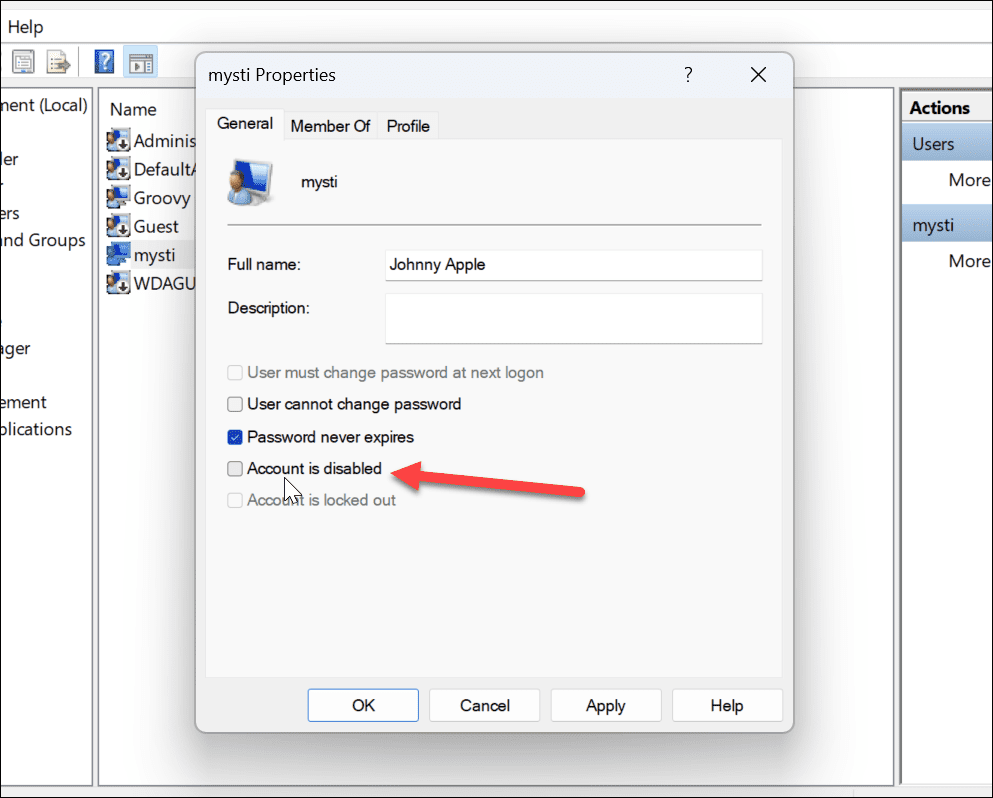 Windows 11教程：如何暂时禁用用户账户？