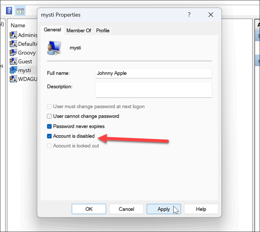 Windows 11教程：如何暂时禁用用户账户？