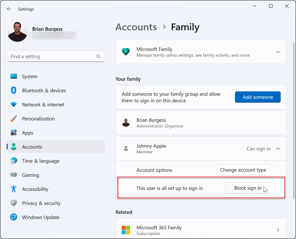 Windows 11教程：如何暂时禁用用户账户？