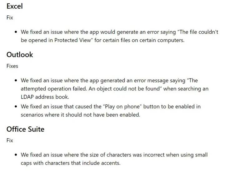 微软发布 Office Insider Preview Build 15407.20000，适用于 Windows 用户