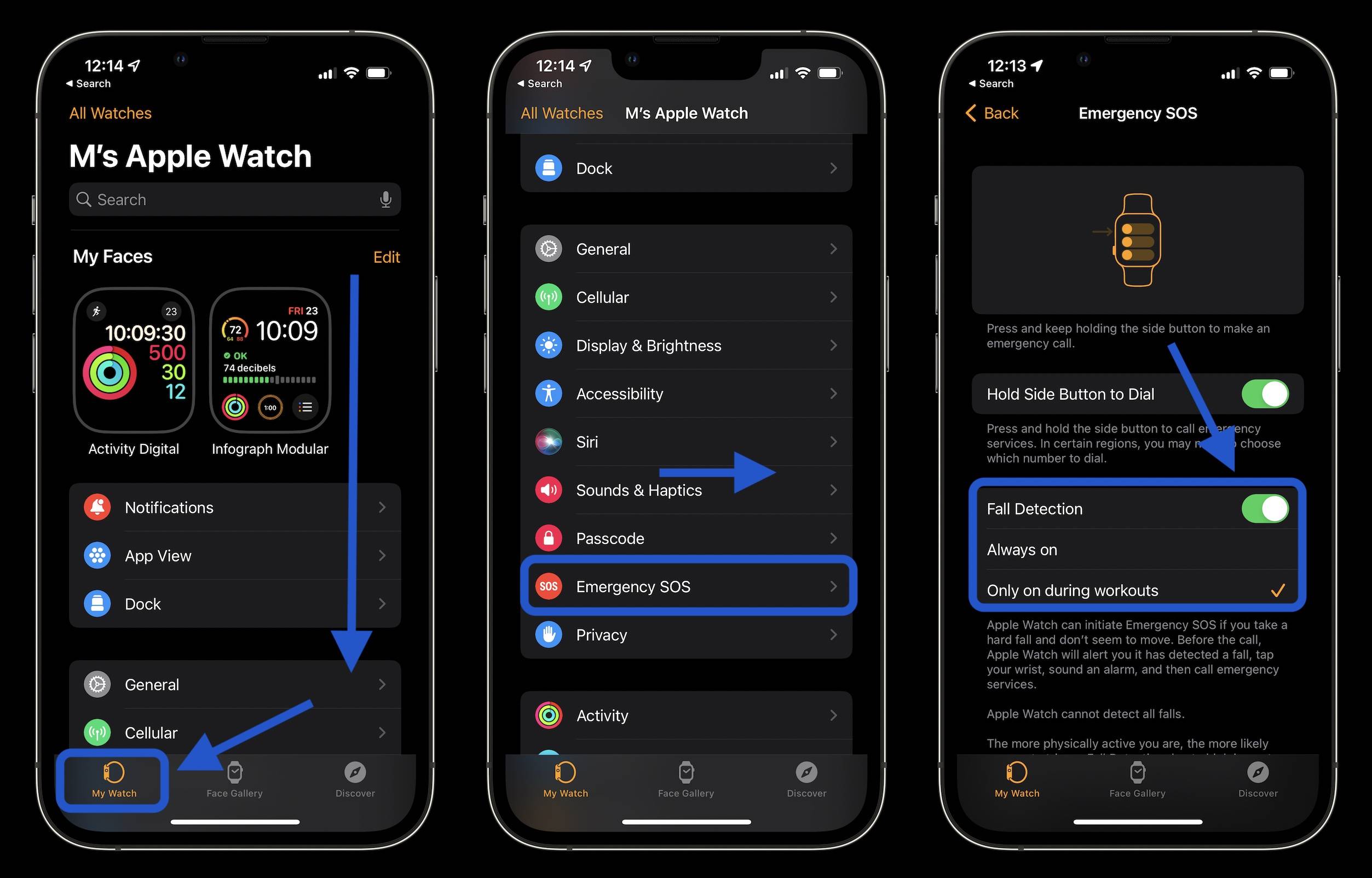 Apple Watch 跌倒检测的工作原理、自定义和使用方法教程