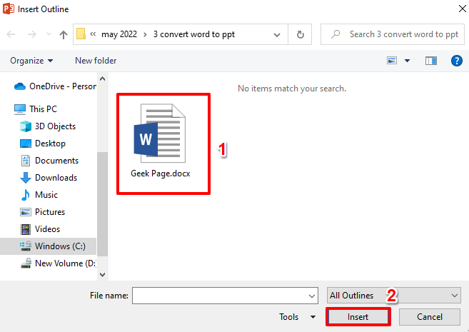 如何将 Microsoft Word文档转换为PowerPoint幻灯片