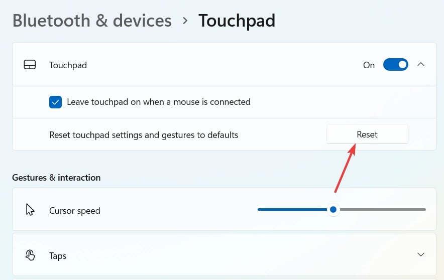 修复：触摸板手势在 Windows 11 上不起作用