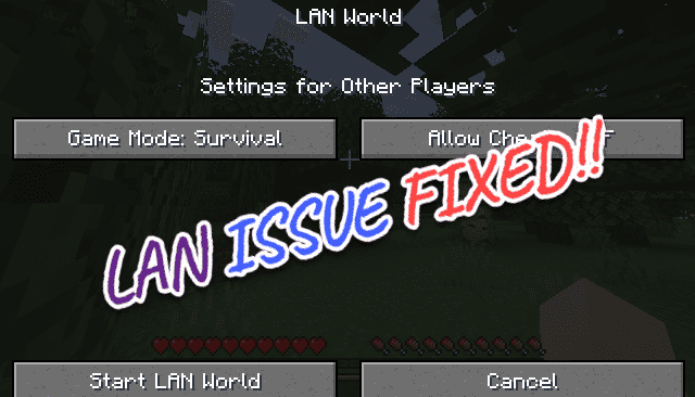 如何修复Minecraft联机游戏在Windows 11或10上的LAN未显示问题