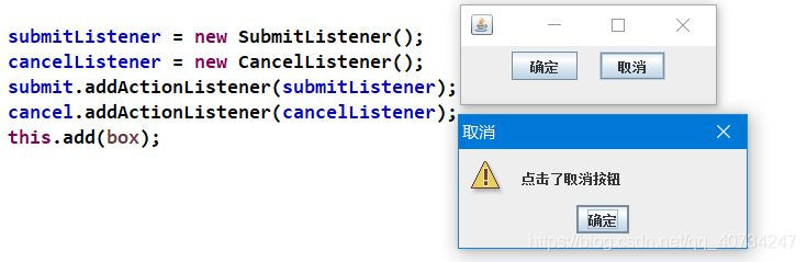 如何在Java中为按钮添加事件监听器？
