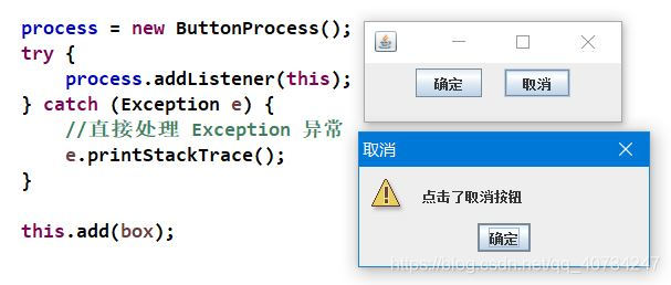 如何在Java中为按钮添加事件监听器？