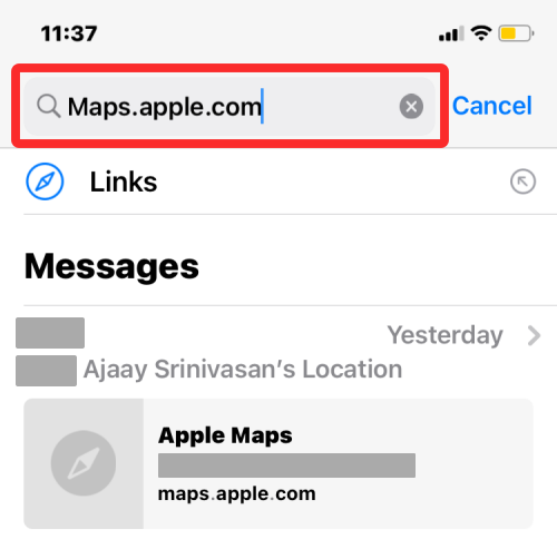 7种在iPhone上查看共享位置的常用方法：使用查找、信息、地图等功能