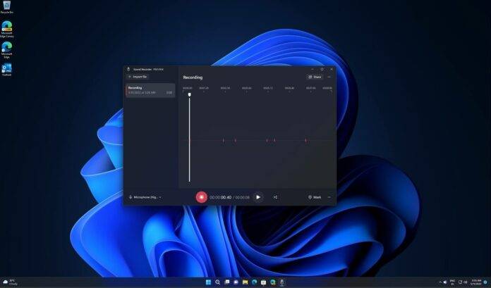 微软将在即将推出的Windows 11中增加更多功能以改进新的录音机体验