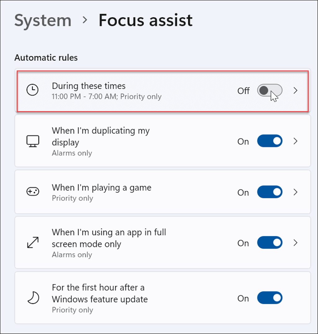 如何在 Windows 11 上使用焦点辅助