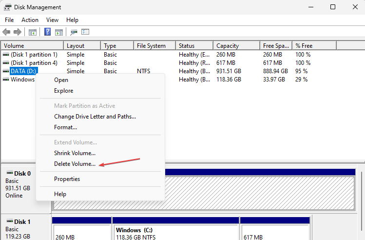 在Windows 11中快速删除分区的方法是什么？