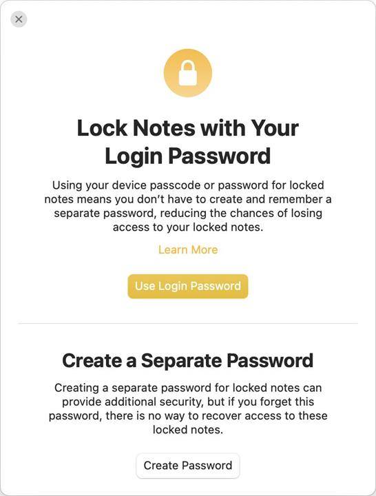 macOS 13 Ventura中笔记应用程序的新增功能