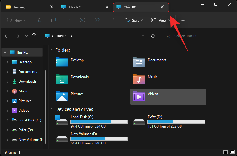 如何在 Windows 11 上使用文件资源管理器选项卡