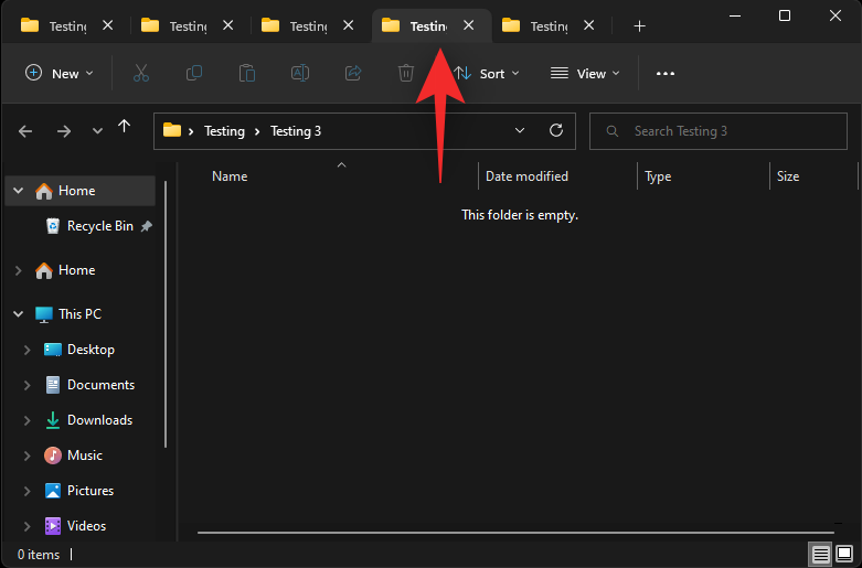 如何在 Windows 11 上使用文件资源管理器选项卡