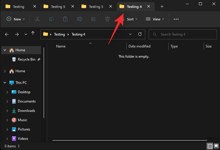 如何在 Windows 11 上使用文件资源管理器选项卡