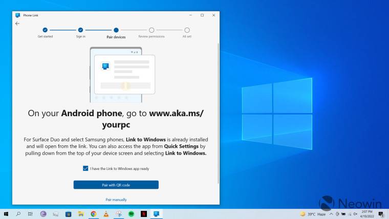 如何使用 Phone Link 将Android手机连接到Windows电脑