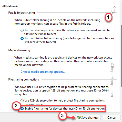 如何修复文件共享在 Windows 11 / 10 中不起作用