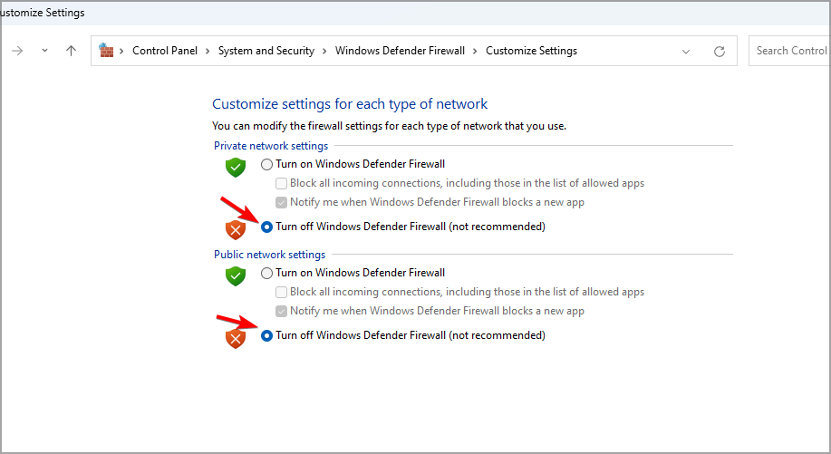如何修复Windows 11防火墙阻止打印机的问题?