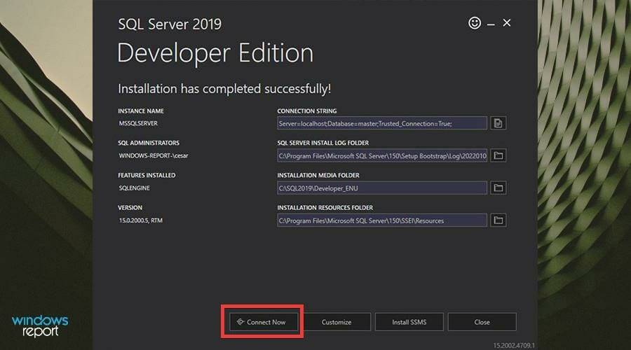 在 Windows 11 上下载和安装 Microsoft SQL Server 2019 的步骤