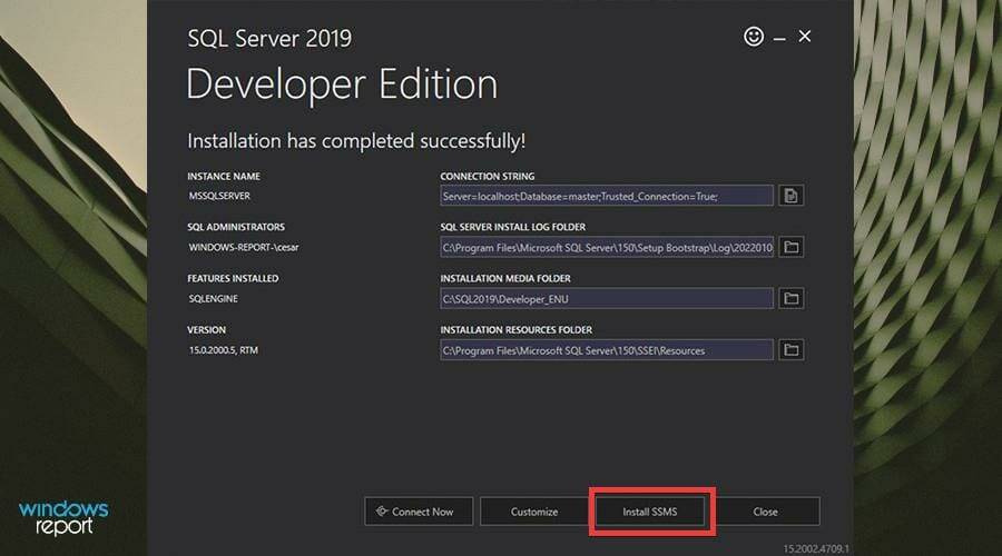 在 Windows 11 上下载和安装 Microsoft SQL Server 2019 的步骤