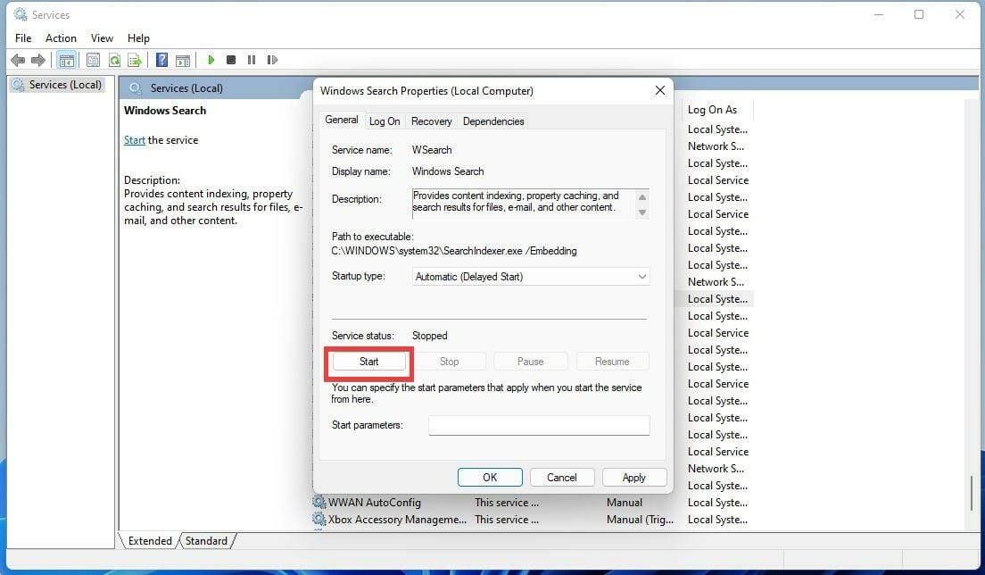 如何禁用 Windows 11中的搜索功能？
