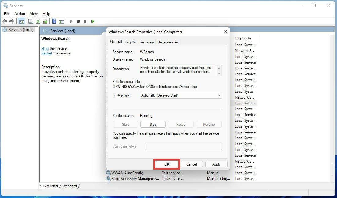 如何禁用 Windows 11中的搜索功能？