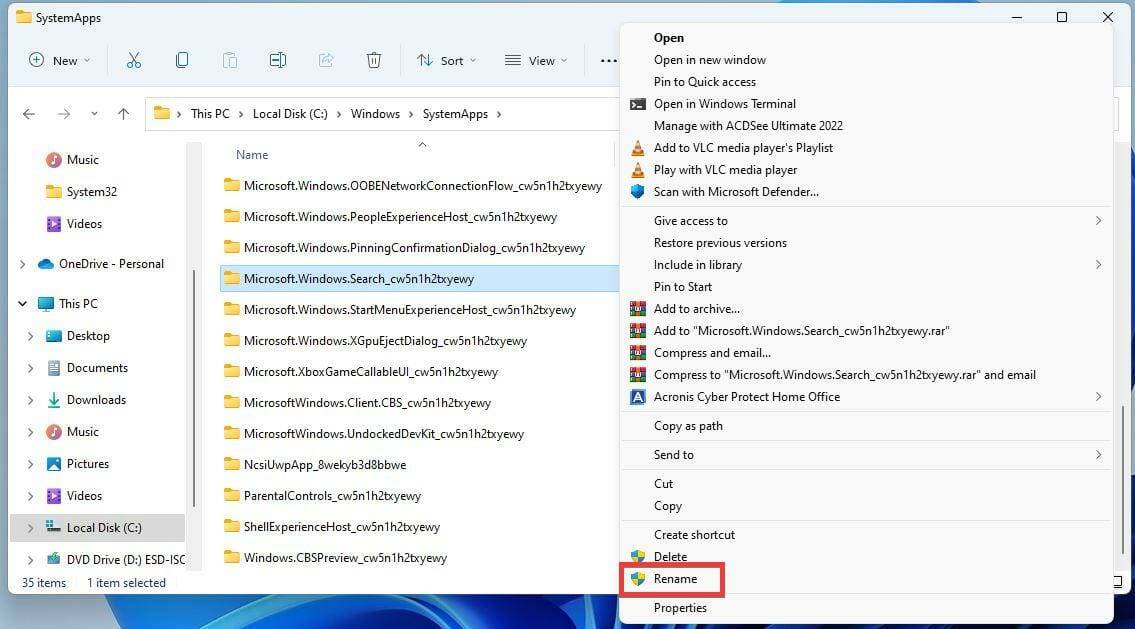 如何禁用 Windows 11中的搜索功能？