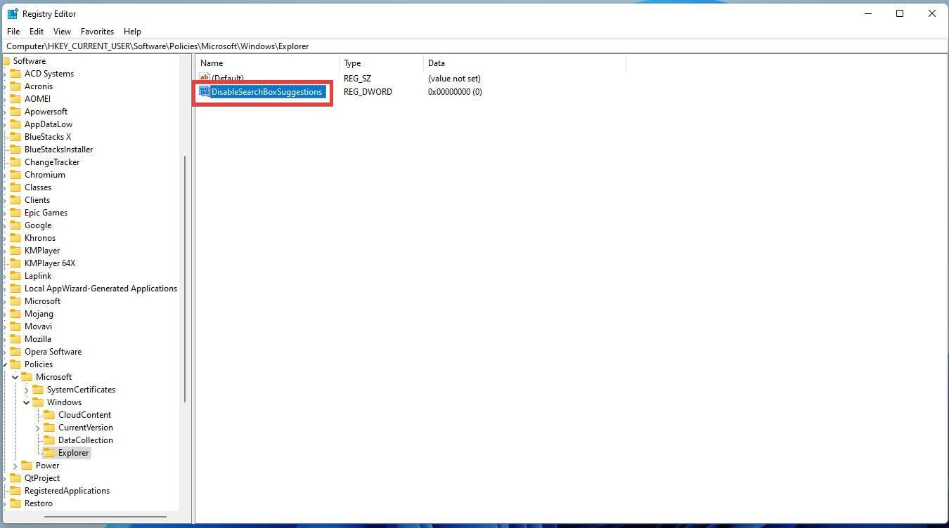 如何禁用 Windows 11中的搜索功能？