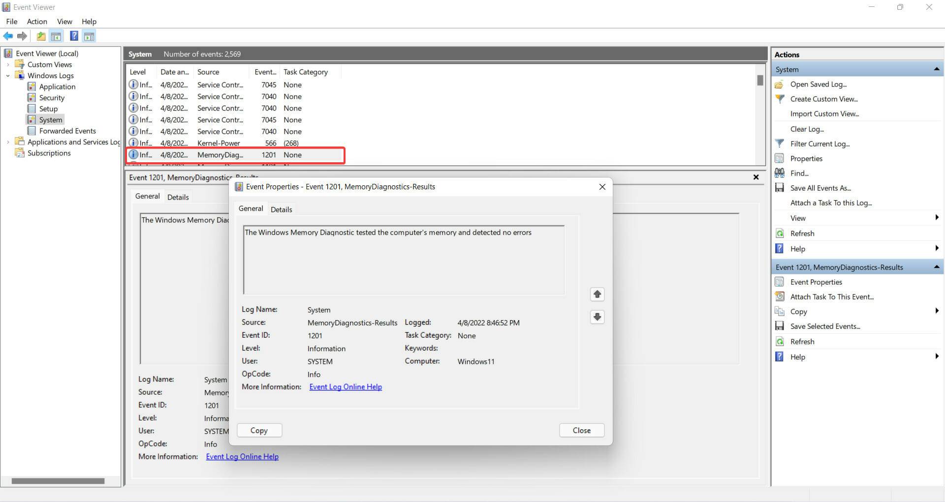 Windows 内存诊断无结果,该如何修复?