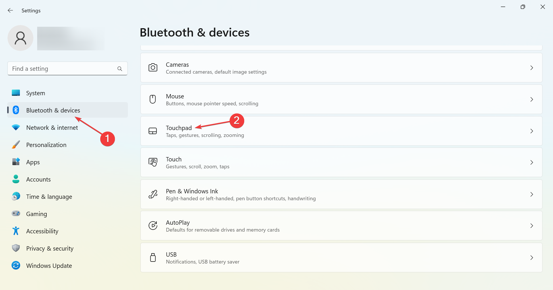 修复 Windows 11 上触摸板滚动无法使用的问题
