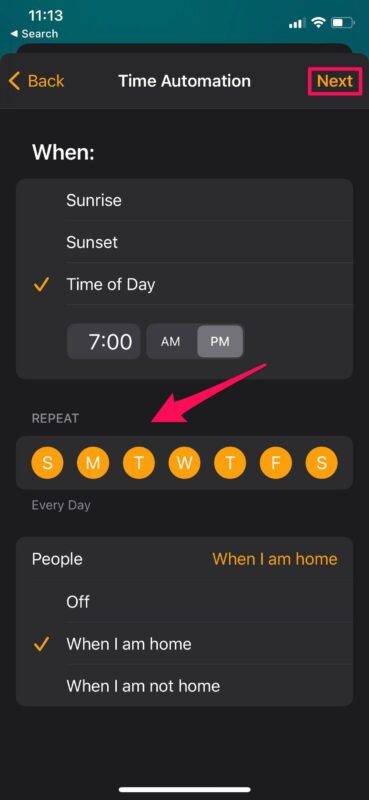 如何在 HomePod 上创建新的自动化?