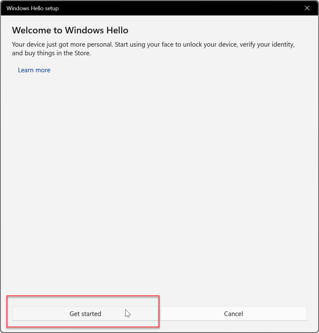 如何在 Windows 11 中设置 Windows Hello